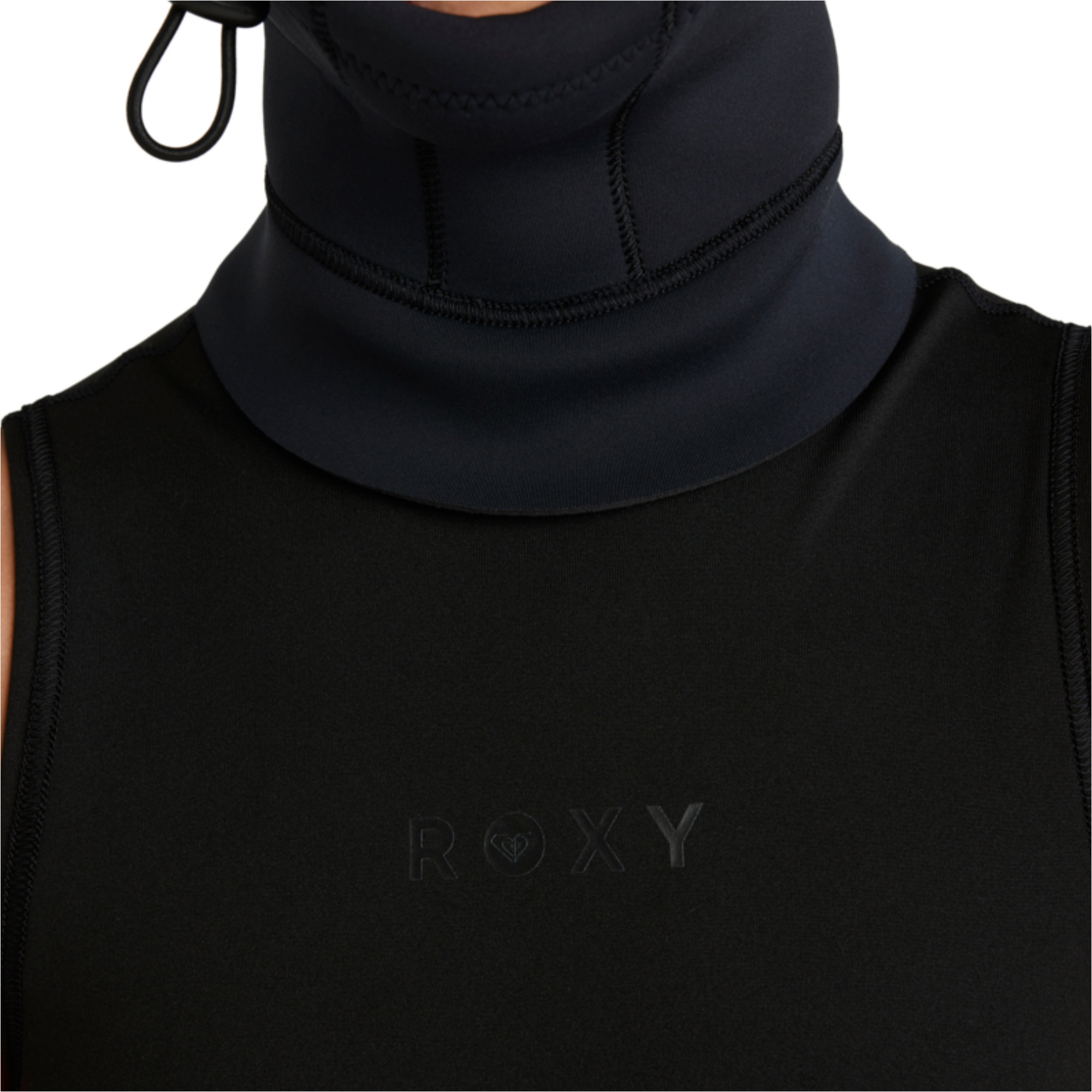 2025 Roxy Womens Swell Natural 2mm Colete Com Capuz 26BW293501 - Black
